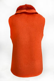 Mink with wool Vest
