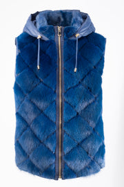 MINK WITH DOWN VEST