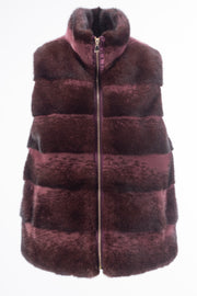 Mink with down Vest