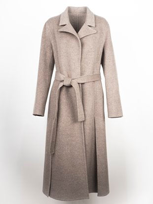 Mink Vest with Wool Coat