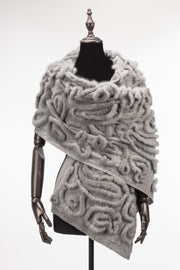 Mink Cashmere Blend Stole